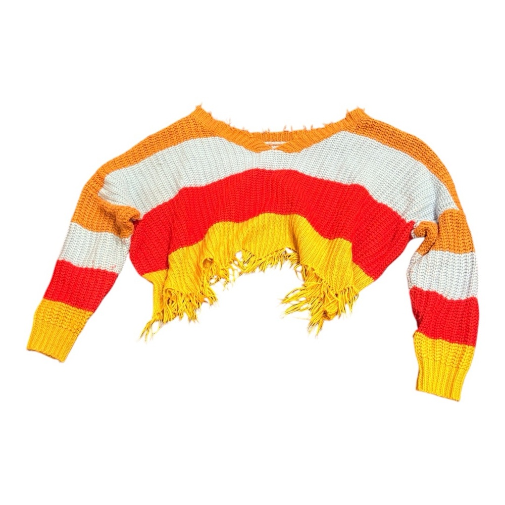 Colorful Striped Sweater - Picture 4 of 4